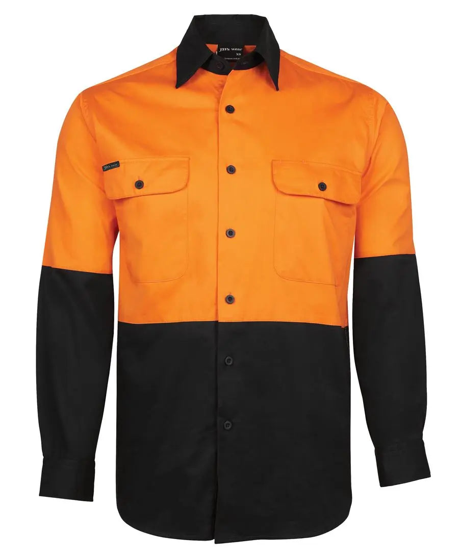 JB'S Hi-Vis Long Sleeve Shirt 6HWSL - City Workwear